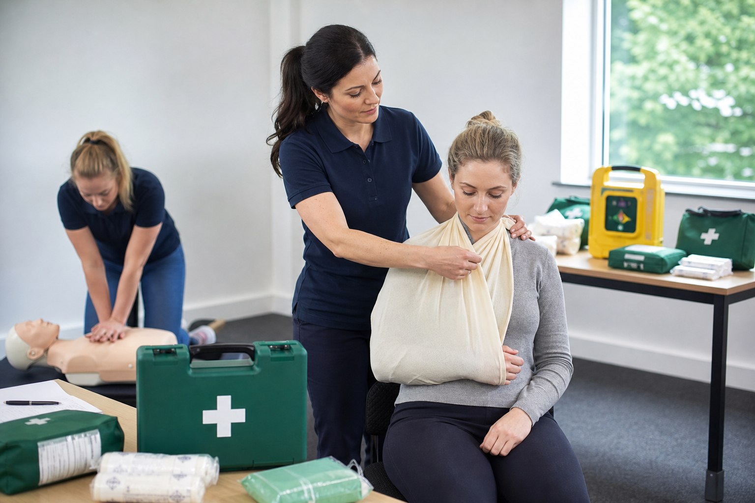 First Aid at Work (3 Days) training at IBA UK in Birmingham