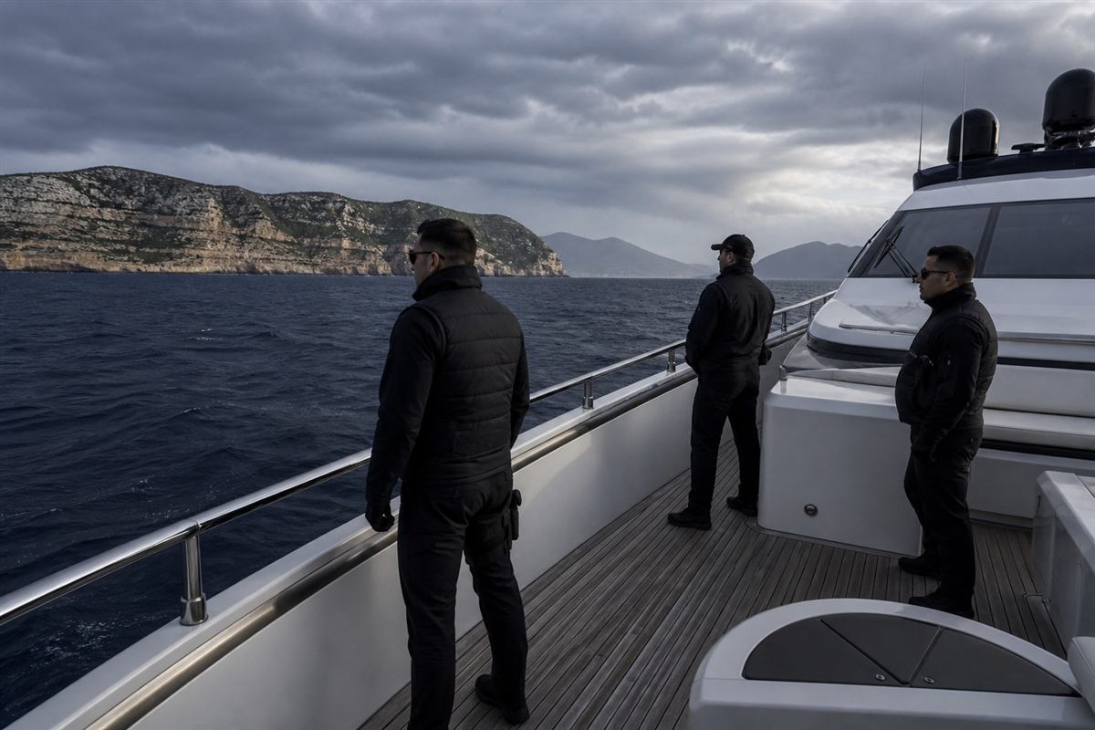 Maritime and yacht security training