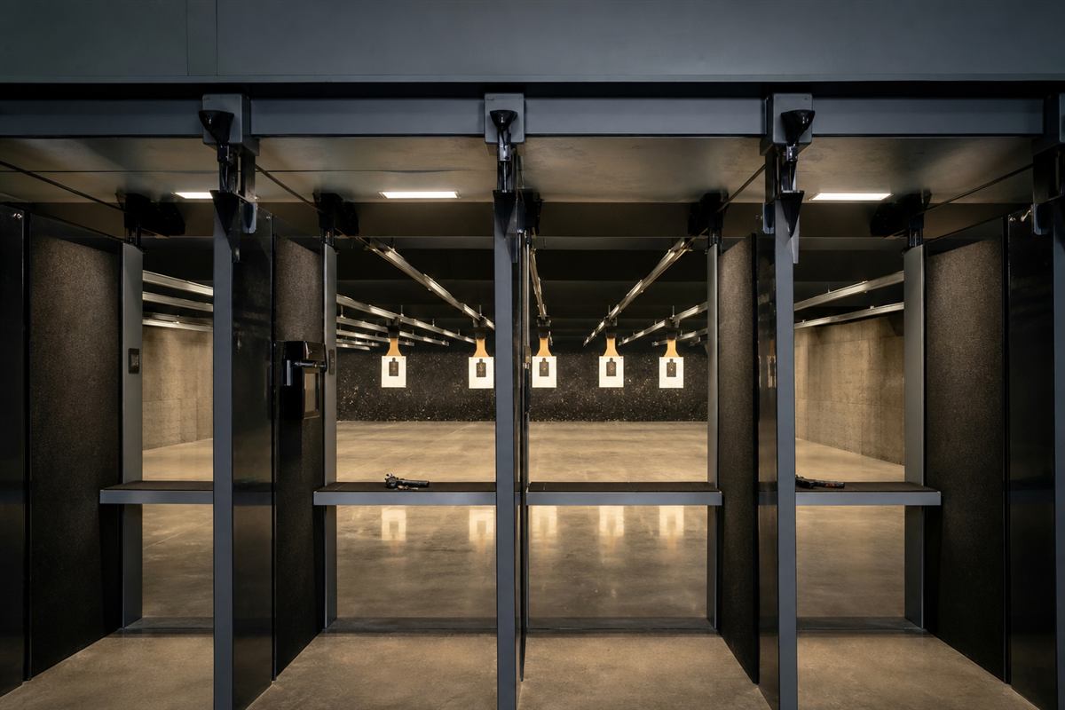 Professional shooting bay